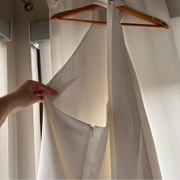 NWOT Mango Bobiet Halter Dress in Natural White - Picture 5 of 9